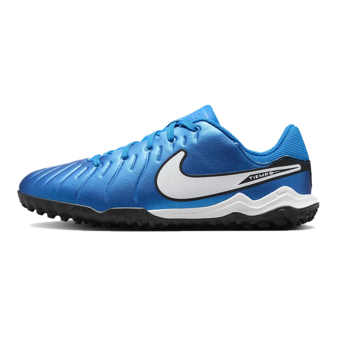 Бутсы Nike Tiempo Legend 10 Low Топ Детская футбольная обувь Синяя Детская - изображение 1