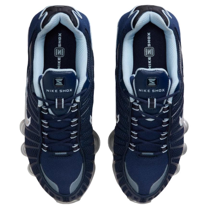 Кроссовки NIKE Shox TL Дышащий Low Топ Повседневная обувь Женские Синий - изображение 3