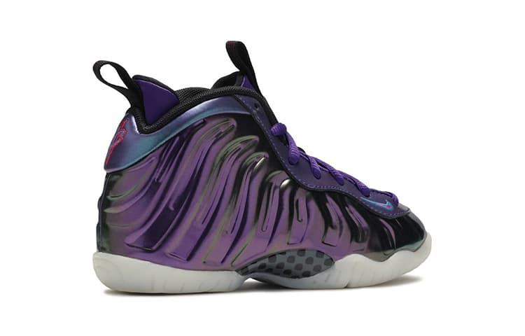 Кроссовки для баскетбола Nike Foamposite One Iridescent Purple - изображение 4