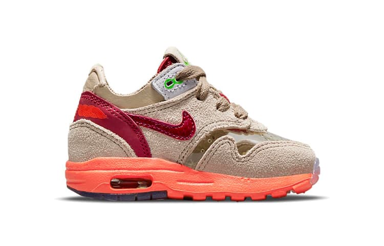 Кроссовки CLOT x Nike Air Max 1 "Kiss of Death" 2021 - изображение 4