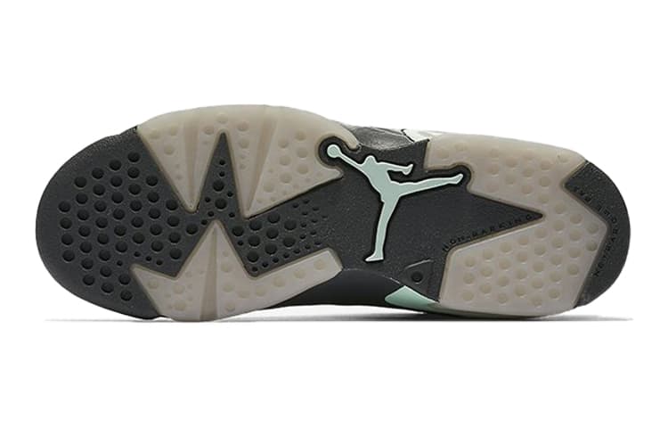 Кроссовки для баскетбола Jordan Air Jordan 6 Retro Low Anthracite Mint Foam GS - изображение 7