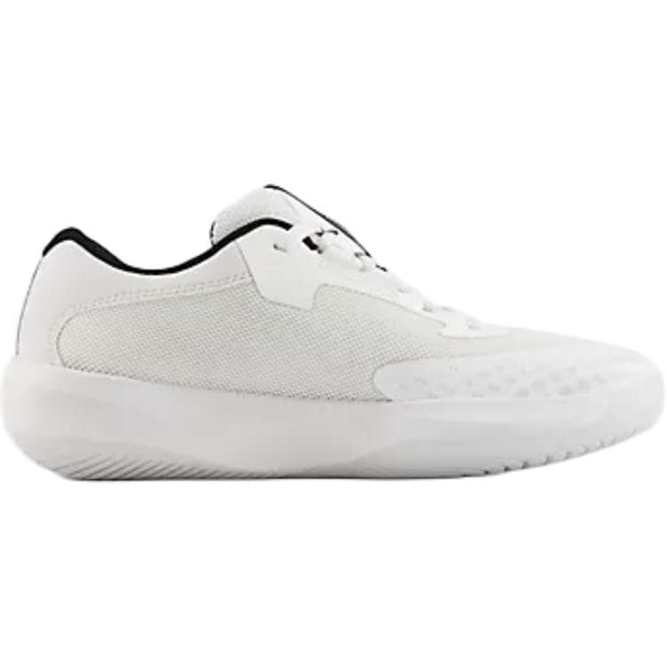 New Balance Устойчивые к истиранию Низкие детские кроссовки для тренировок Белый Черный Детский - изображение 2