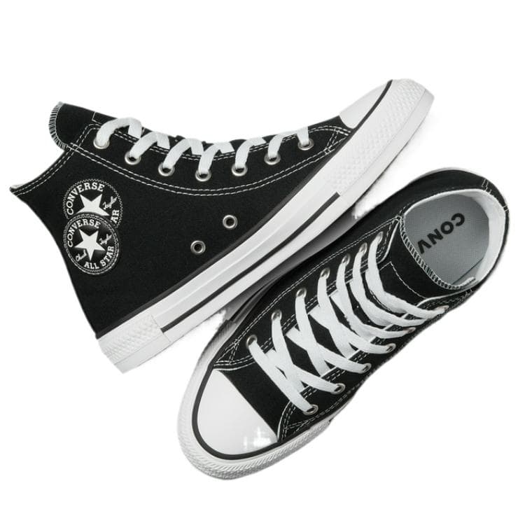 Converse ALLSTAR Удобный Минималистичный Легкий Хай-топы Детские кеды Черный Унисекс - изображение 4