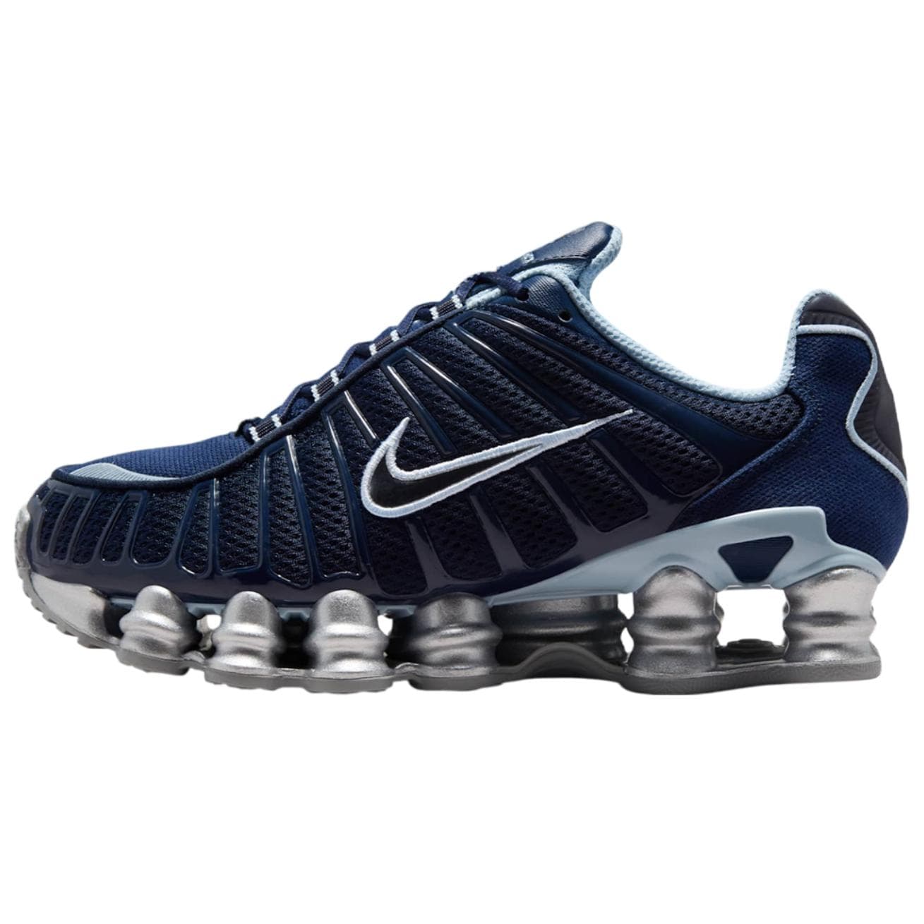 Кроссовки NIKE Shox TL Дышащий Low Топ Повседневная обувь Женские Синий - изображение 1