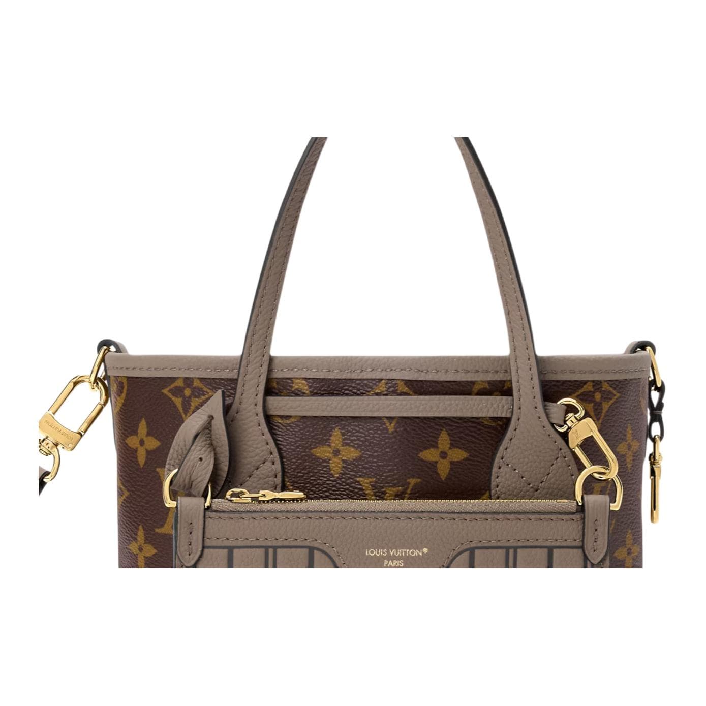 Сумка LOUIS VUITTON NEVERFULL BANDOULIERE INSIDE OUT BB Tote - изображение 6