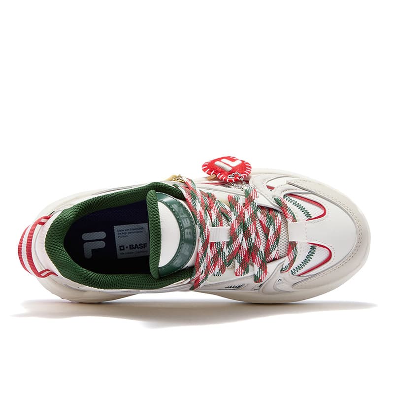 Кроссовки FILA FUSION TARANTO Melody Shoes Легкий Износостойкий Покрытие Лоу-топы Скейтборд Обувь Женские - изображение 4