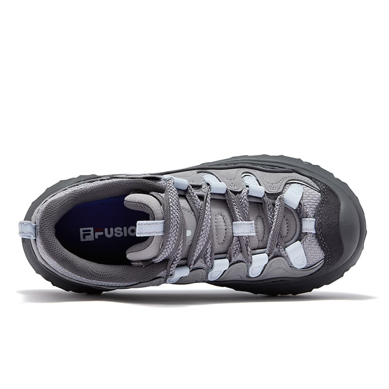 Кроссовки FILA FUSION PISA FLAT Cone Shoes Низкие повседневные женские туфли темно-ночной черный синий - изображение 6