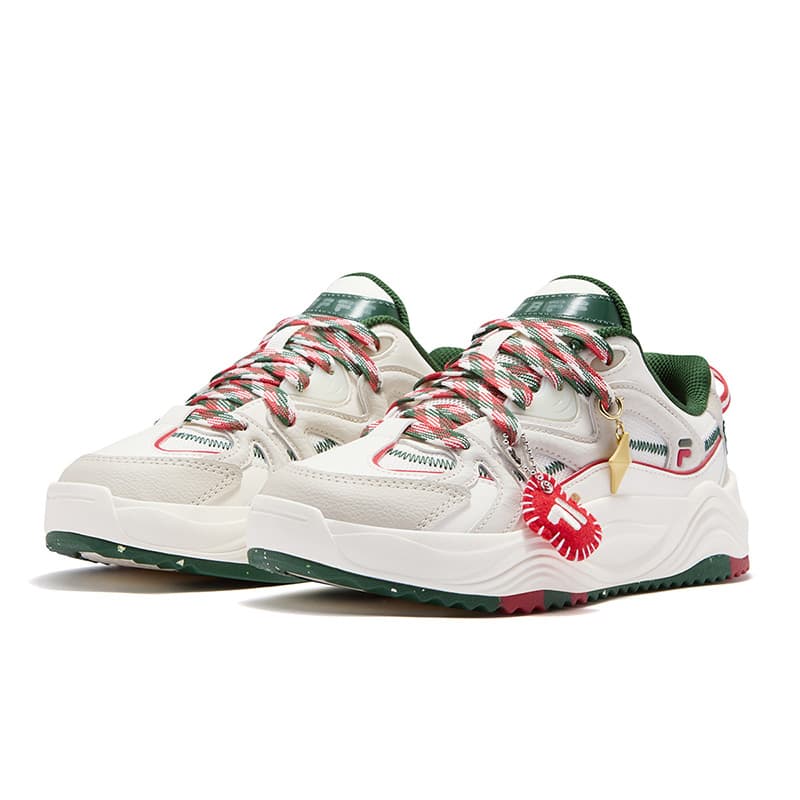 Кроссовки FILA FUSION TARANTO Melody Shoes Легкий Износостойкий Покрытие Лоу-топы Скейтборд Обувь Женские - изображение 3