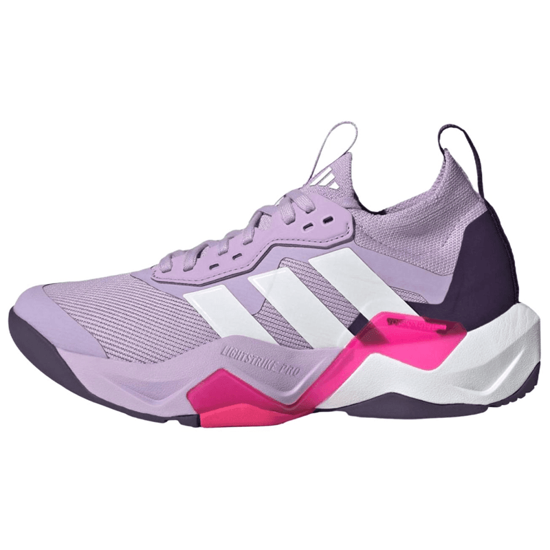 Кроссовки для спортзала Adidas Rapidmove Adv 2 Дышащие Поддерживающие Тренировочные Кроссовки Женские Розовый Сливовый Фиолетовый - изображение 1
