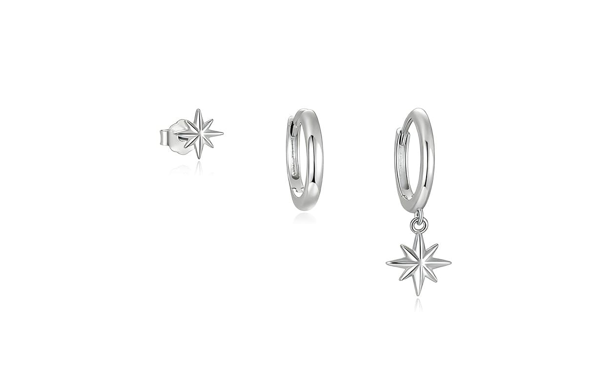 Серьги Inkopper Серьги-гвоздики из сплава Унисекс - изображение 1