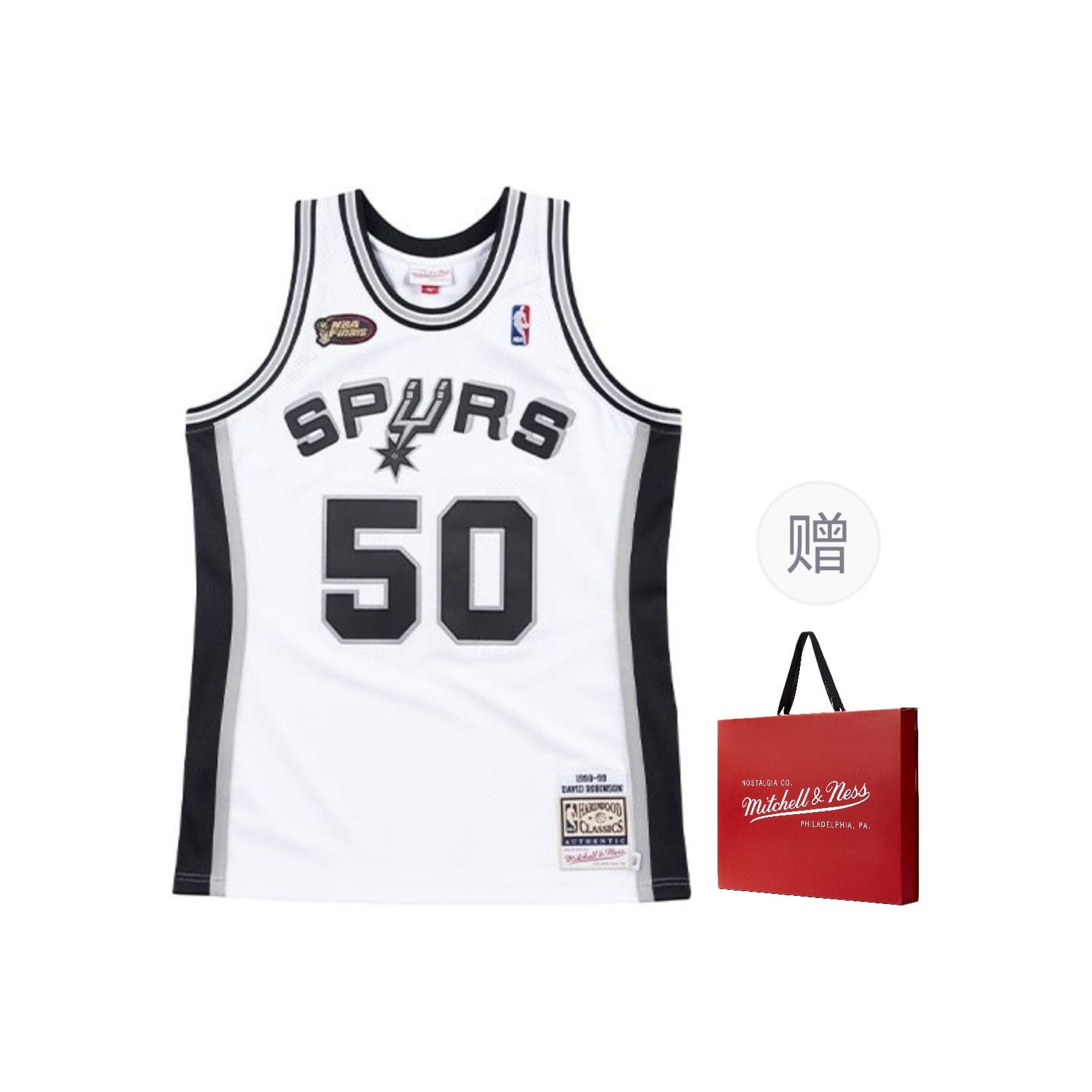 Баскетбольная майка Mitchell Ness AU 98-99 50 - изображение 4