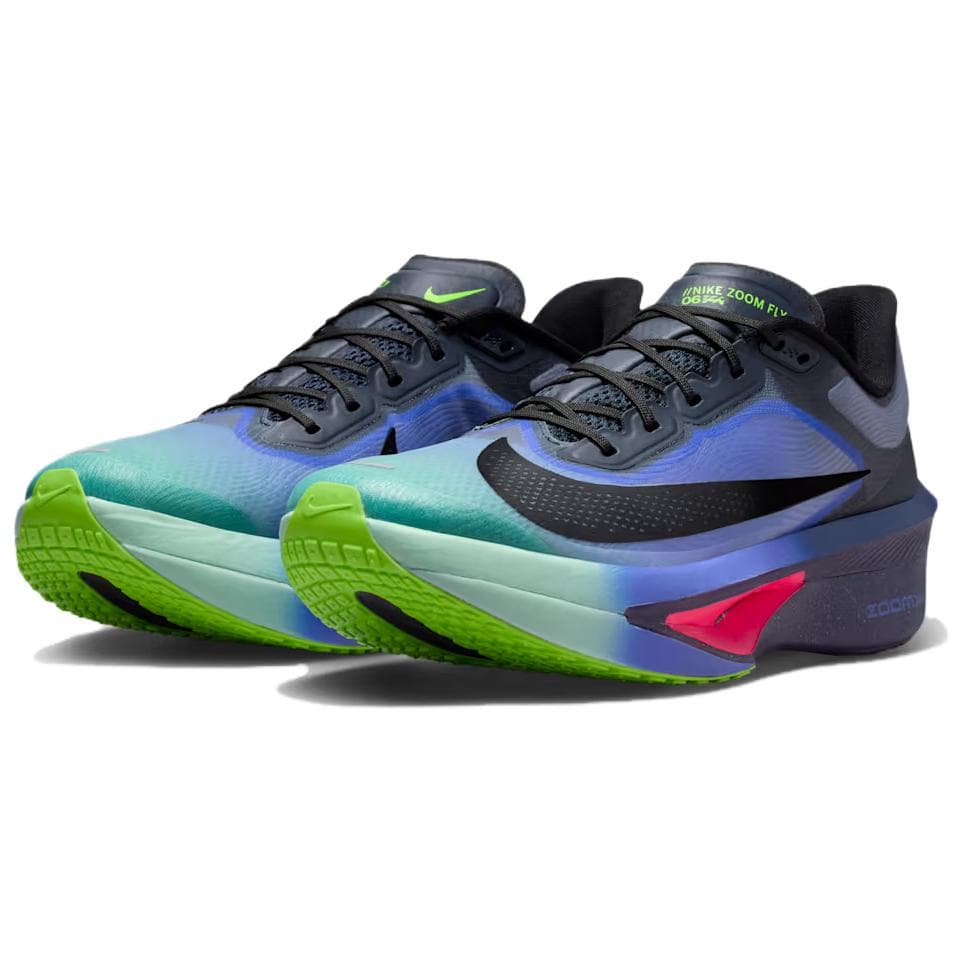 Кроссовки для бега Nike Zoom Fly 6 Поддержка Повседневный Марафон Беговые кроссовки Мужской Чёрно-синий - изображение 3