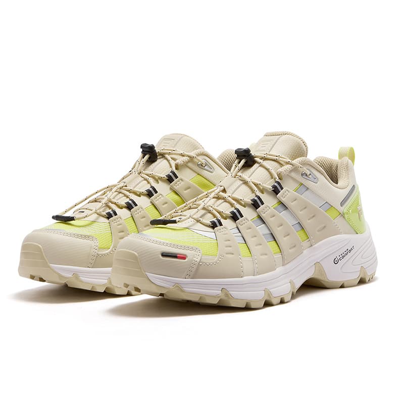 Кроссовки FILA FUSION COMO X Текстиль Синтетическая кожа Уличная обувь Женская Озерный Shore Зеленый - изображение 3
