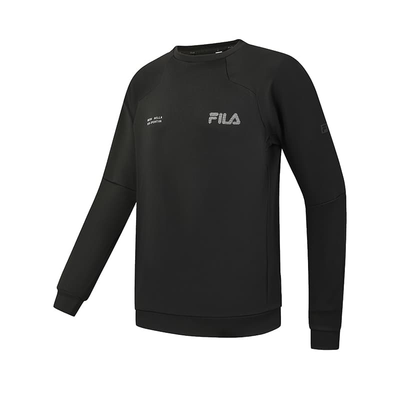 Худи FILA Fitness Толстовка Мужской Темно-черный - изображение 1
