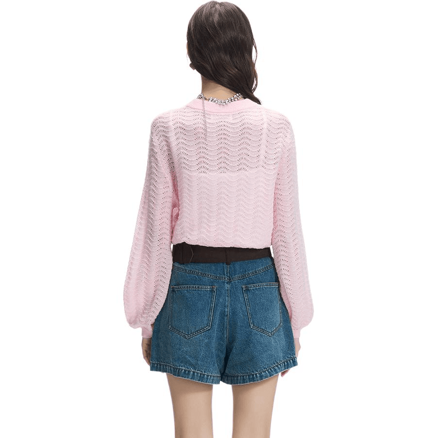Кофта JORYAweekend Трикотаж Женский Розовый - изображение 4