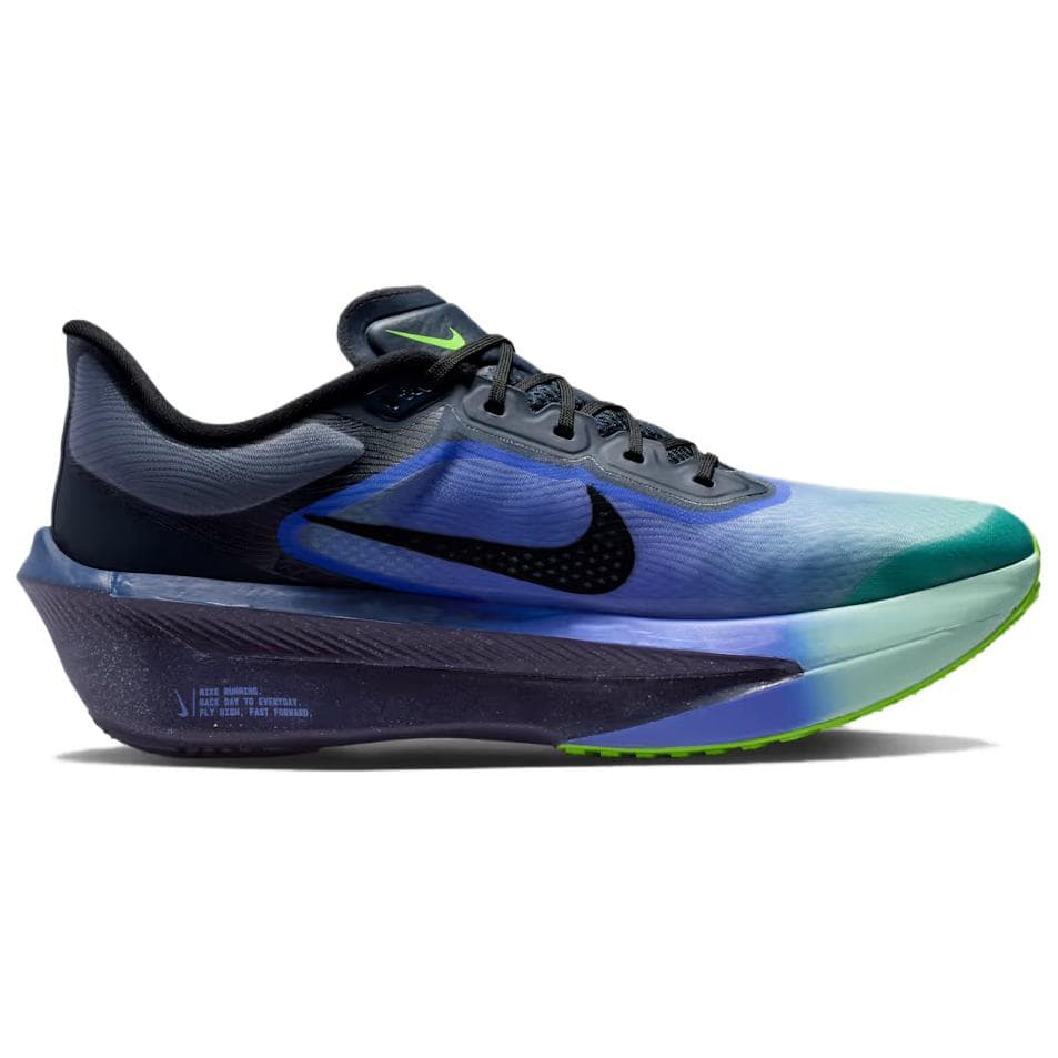 Кроссовки для бега Nike Zoom Fly 6 Поддержка Повседневный Марафон Беговые кроссовки Мужской Чёрно-синий - изображение 2