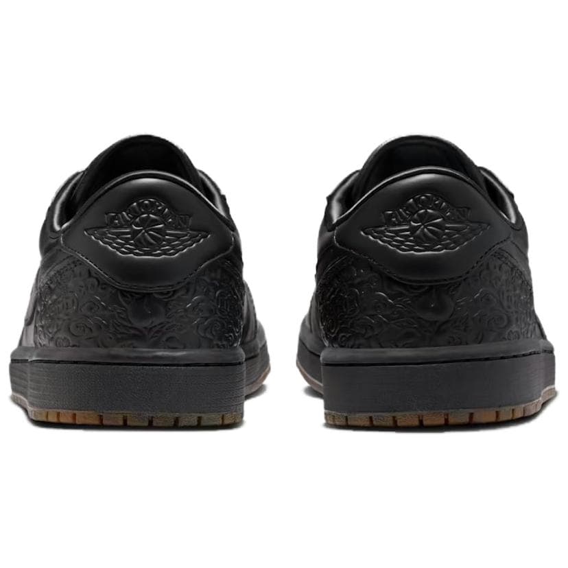 Ретро баскетбольные кроссовки Jordan Air Jordan 1 Ретро OG 'Xuan WU' Сюаньу Амортизация Низкие Кроссовки для Баскетбола Ретро Мужские Черные - изображение 5