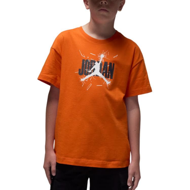 Футболка Jordan T-shirt Shatter круглый вырез спущенное плечо короткий рукав детский - изображение 1