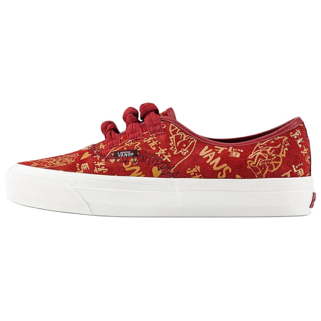 Кроссовки Vans X Bolin LX AUTHENTIC Низкие Кеды для Скейтбординга Унисекс Красные - изображение 1