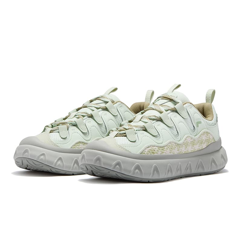 Кроссовки FILA FUSION PISA FLAT Cone Shoes Дышащий Лоу-топы Повседневная обувь Женские - изображение 3