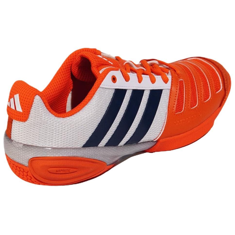 Кроссовки для спортзала Adidas FENCING PRO 24 Low Тренировочные кроссовки Унисекс Оранжевые Белые - изображение 4