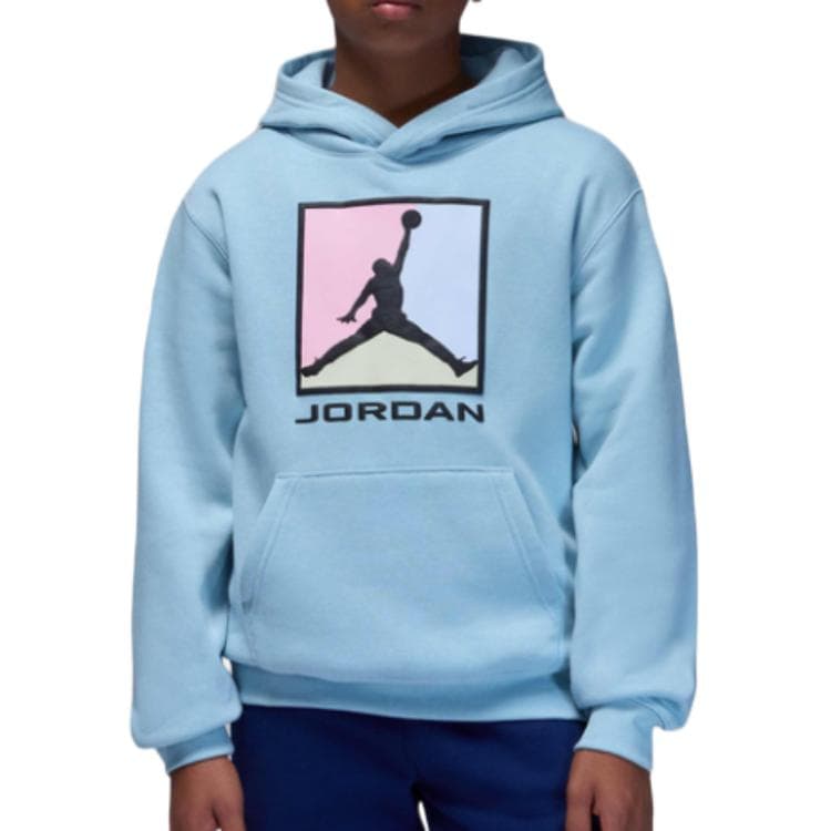 Кофта Jordan Essentials Свитшот Свободный покрой с капюшоном Длинный рукав Детский - изображение 1