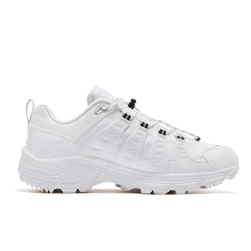 Кроссовки FILA FUSION COMO X Амортизация Противоскользящая износостойкая Уличная обувь Женские Снег Чисто белый - изображение 2