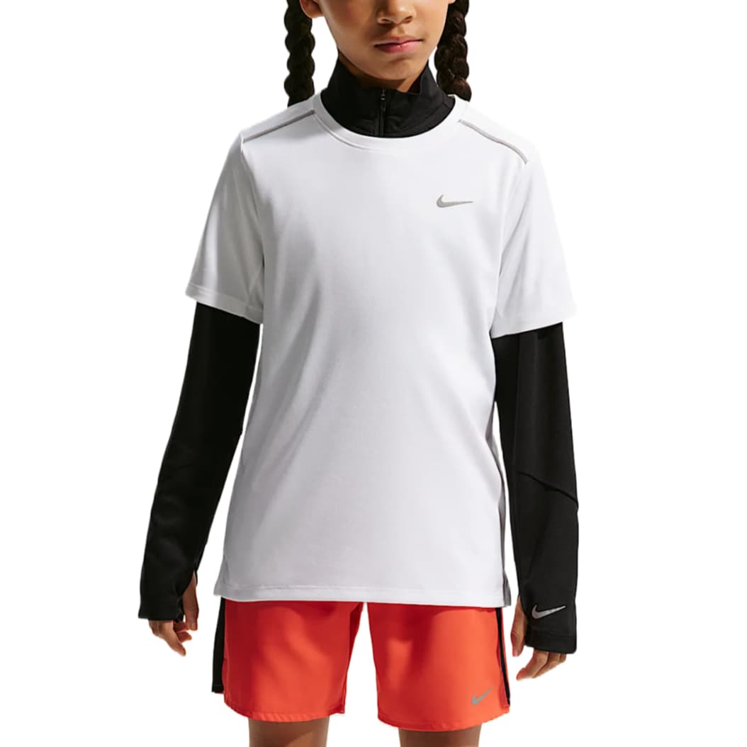 Футболка Nike Белый Камень Сосново-серый Kids T Рубашки - изображение 1