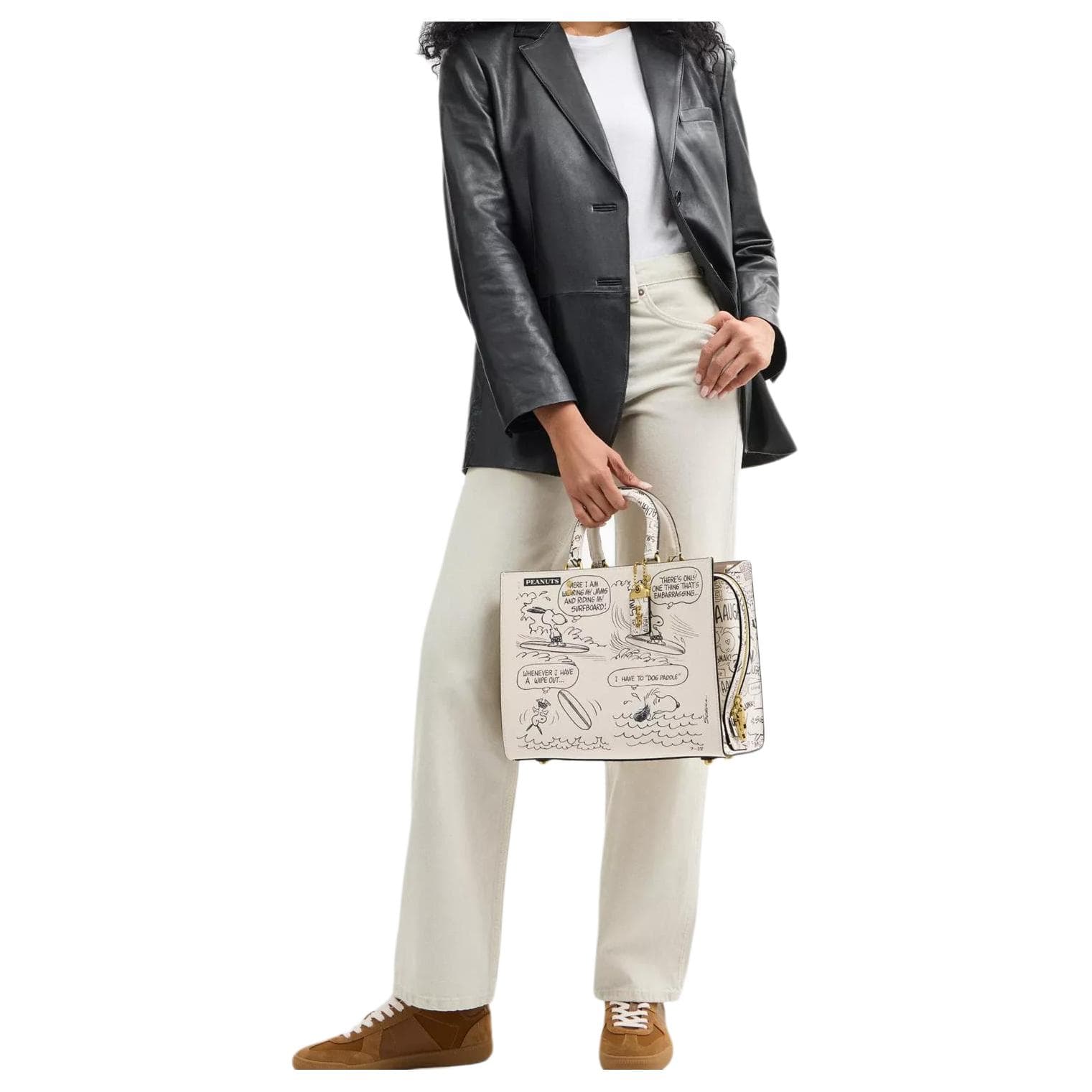 Сумка COACH x PEANUTS Rogue 31 - изображение 5