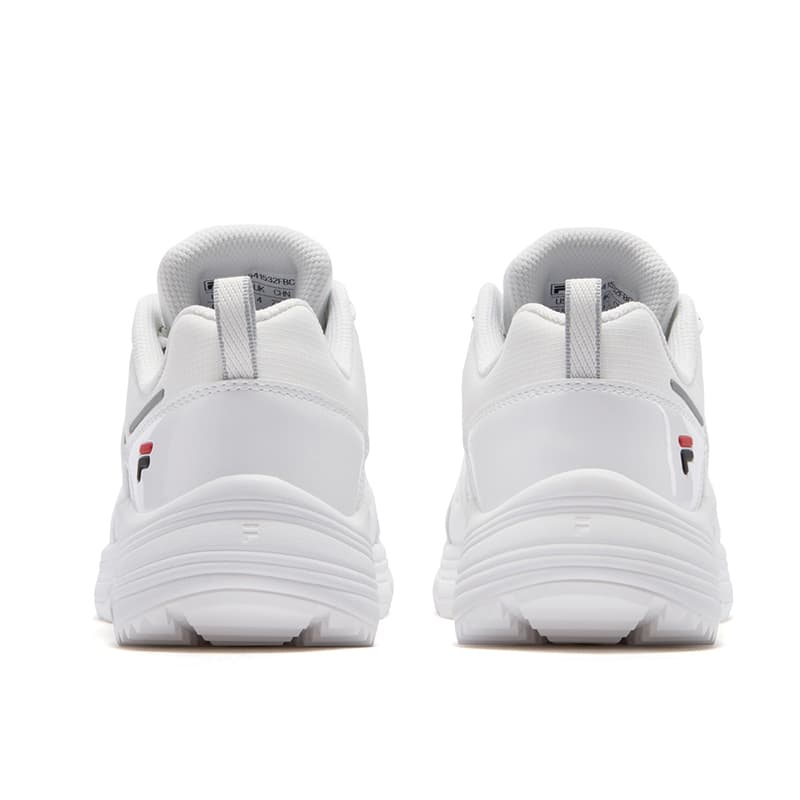 Кроссовки FILA FUSION COMO X Амортизация Противоскользящая износостойкая Уличная обувь Женские Снег Чисто белый - изображение 5