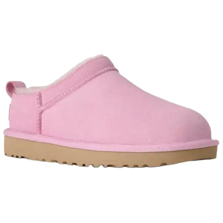 Ботинки зимние UGG Micro Classic Замша Термостойкие Снежные Ботинки Женские Розовые - изображение 3