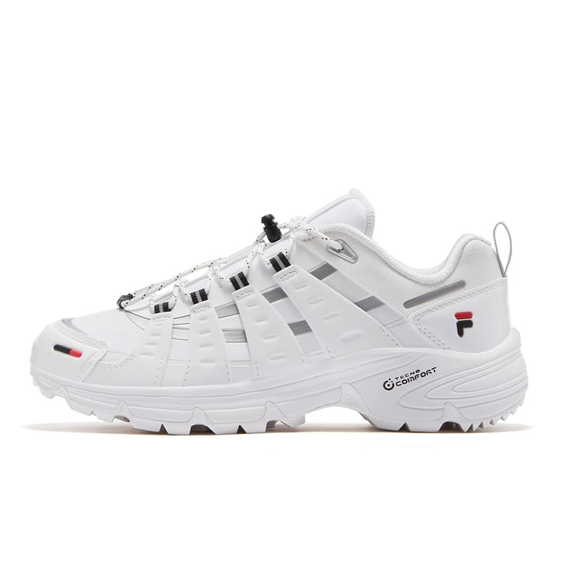Кроссовки FILA FUSION COMO X Амортизация Противоскользящая износостойкая Уличная обувь Женские Снег Чисто белый - изображение 1