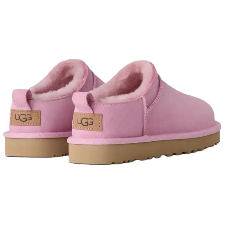 Ботинки зимние UGG Micro Classic Замша Термостойкие Снежные Ботинки Женские Розовые - изображение 4