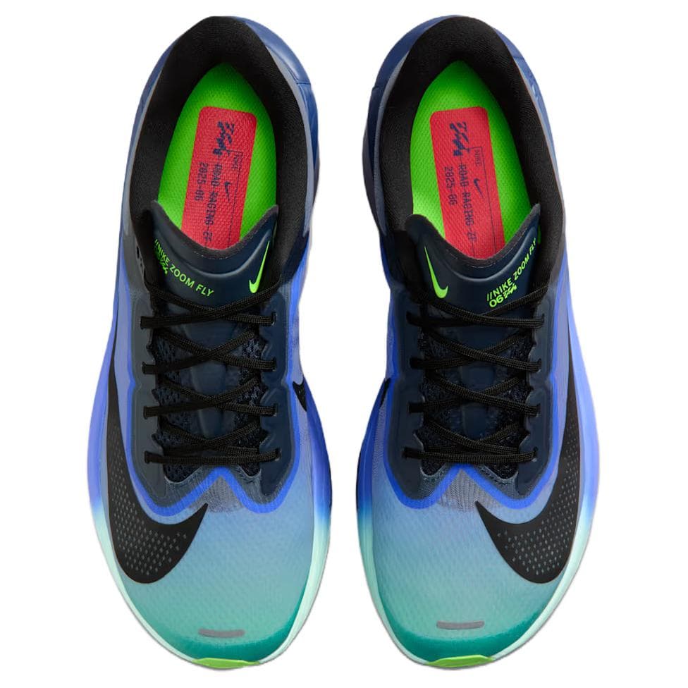 Кроссовки для бега Nike Zoom Fly 6 Поддержка Повседневный Марафон Беговые кроссовки Мужской Чёрно-синий - изображение 4