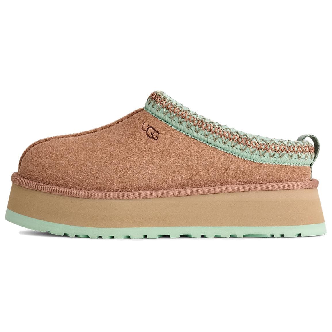 Сандалии UGG Tazz II Закрытые тапочки Женские Коричнево-зеленый - изображение 1