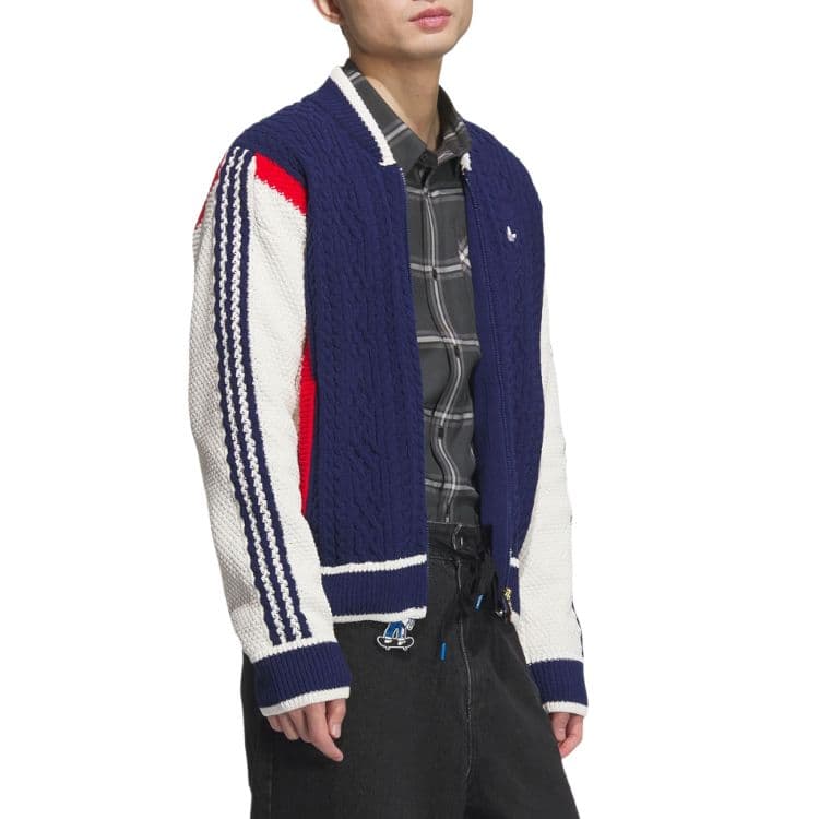Adidas Originals Кардиган RS U UNITEFIT Трикотаж Унисекс Темно-синий - изображение 4