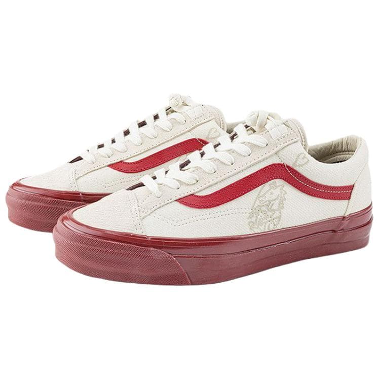 Кроссовки Vans X BOLIN LX OLD SKOOL Низкие Кеды Скейтборд Обувь Унисекс Экрю - изображение 2