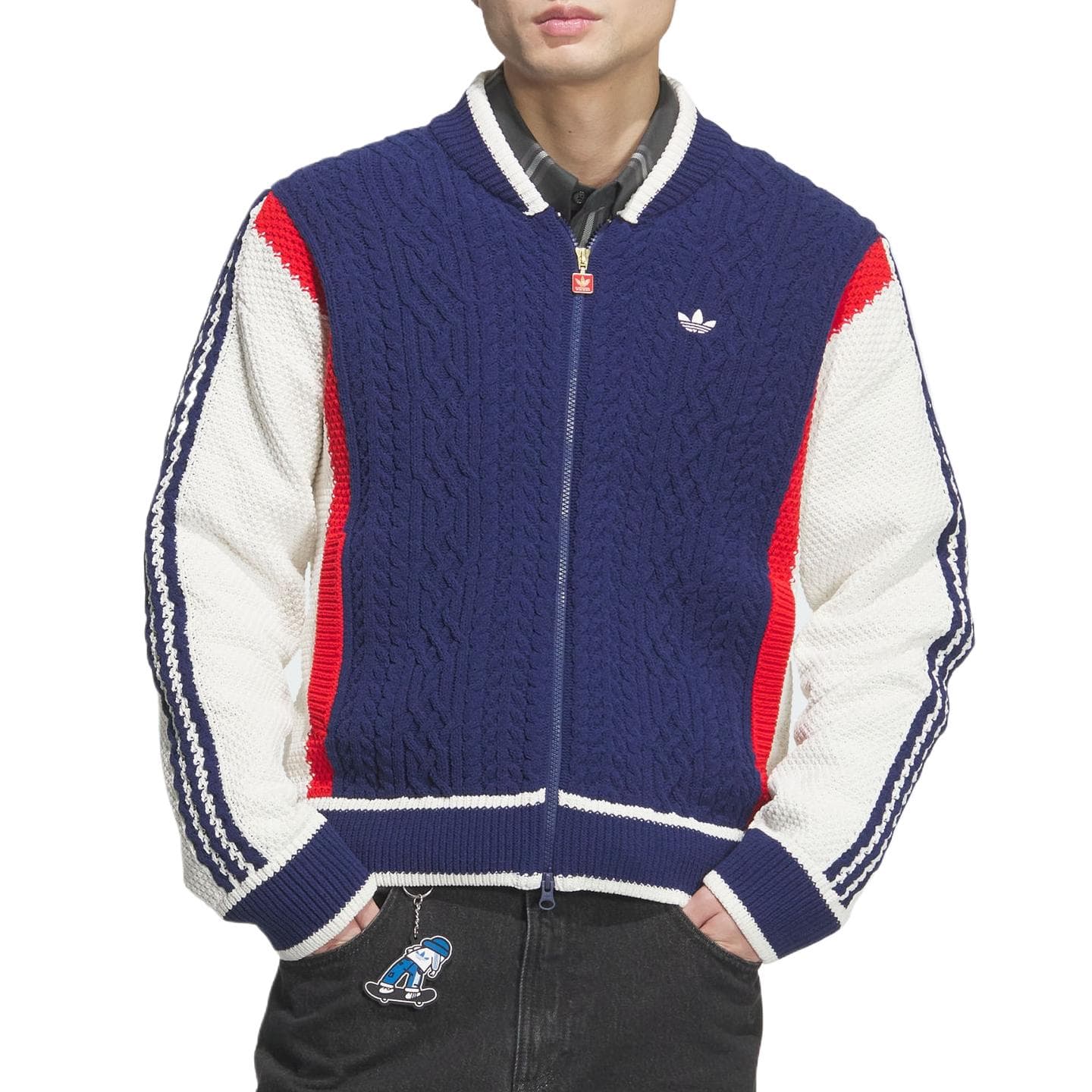 Adidas Originals Кардиган RS U UNITEFIT Трикотаж Унисекс Темно-синий - изображение 2