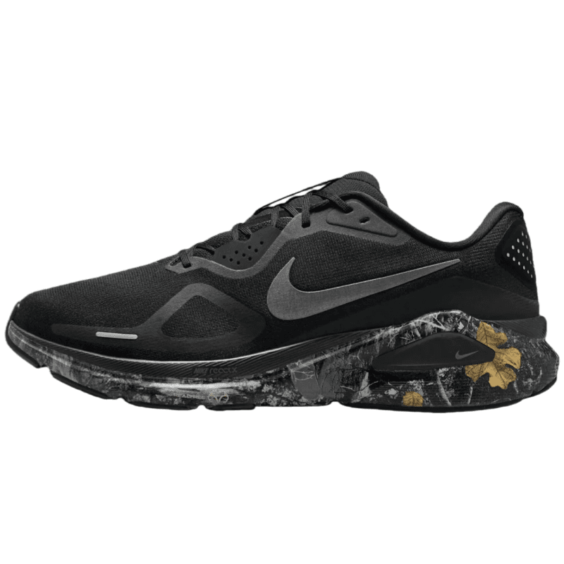 Кроссовки для бега NIKE Zoom Structure 26 Дышащий Low Топ Беговые кроссовки Мужской Черный - изображение 1