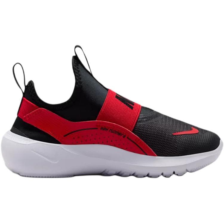 Кроссовки Nike Flex Runner 4 Low Детские беговые кроссовки Черные Красные - изображение 2