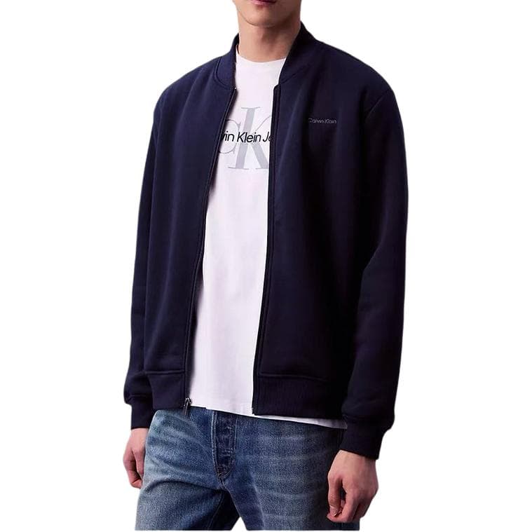 Куртка Calvin Klein Куртки и пальто с флисовой подкладкой застежка-молния бейсбольный воротник мужские - изображение 1