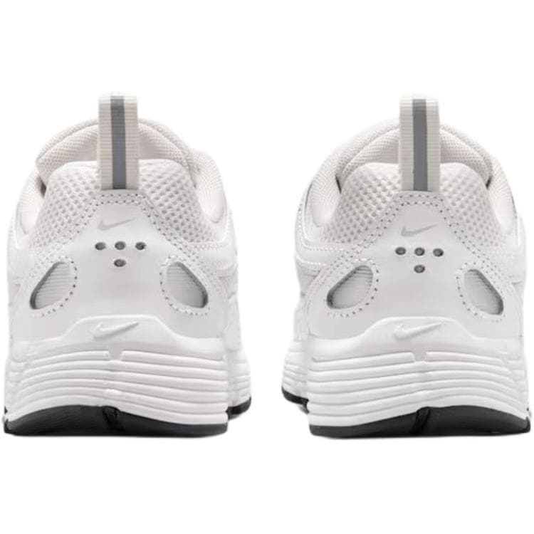 Кроссовки Nike P 6000 Натуральная кожа Дышащий Низкий Топ Беговые кроссовки Серебристо-белый Детский - изображение 5