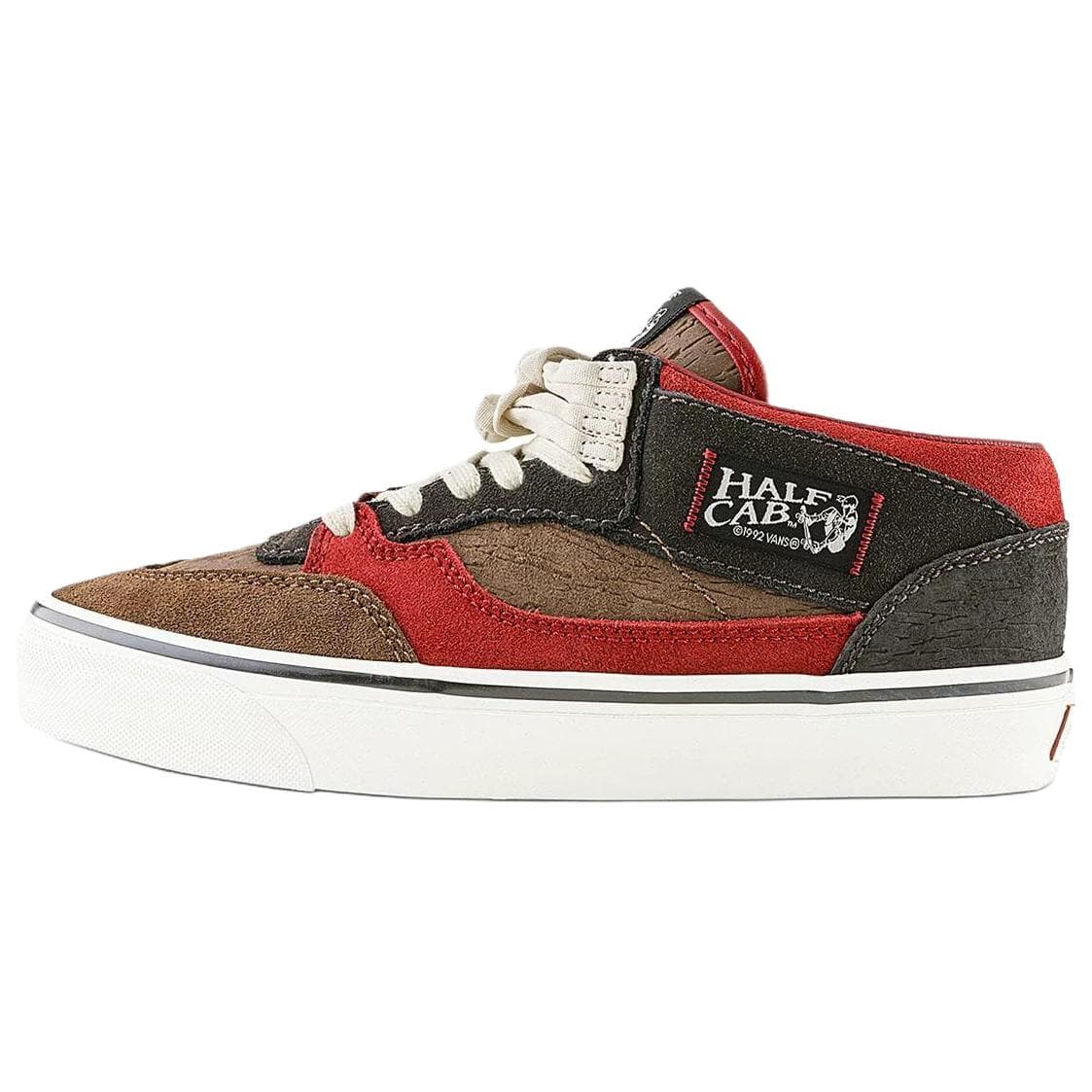 Кроссовки Vans X Bolin Half Cab Low Топ Скейтборд Кроссовки Унисекс Коричневый Красный Черный - изображение 1