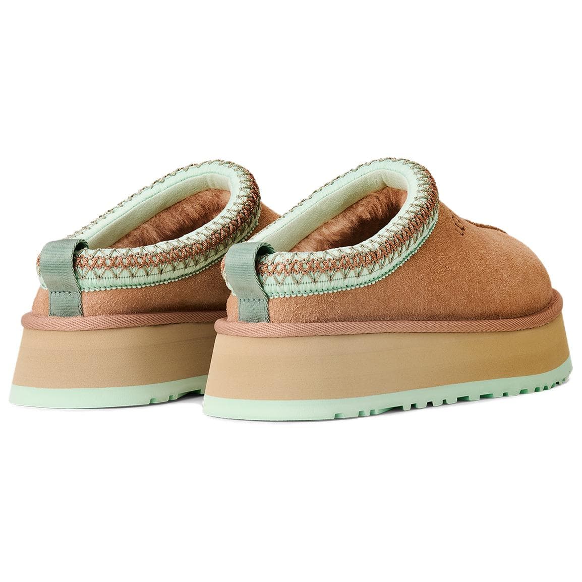 Сандалии UGG Tazz II Закрытые тапочки Женские Коричнево-зеленый - изображение 3