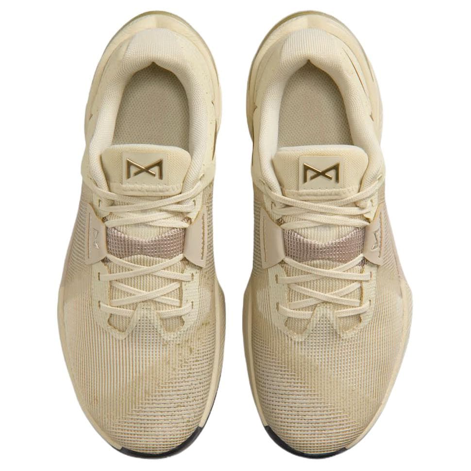 Кроссовки для спортзала NIKE Metcon 10 противоскользящие дышащие и легкие низкие кроссовки для тренировок женские желтые - изображение 4