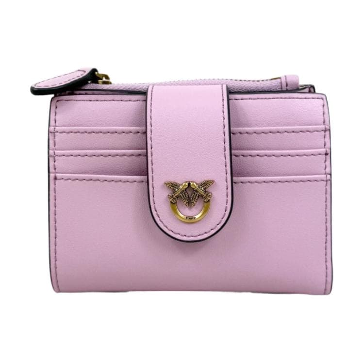 Кошелек PINKO Телячья кожа Кошельки Женские Светло-розовый - изображение 1