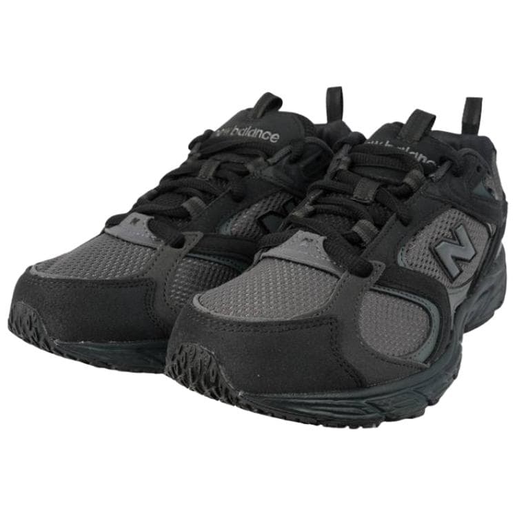 Кроссовки для бега New Balance 408 Повседневные беговые кроссовки Унисекс Черные - изображение 3