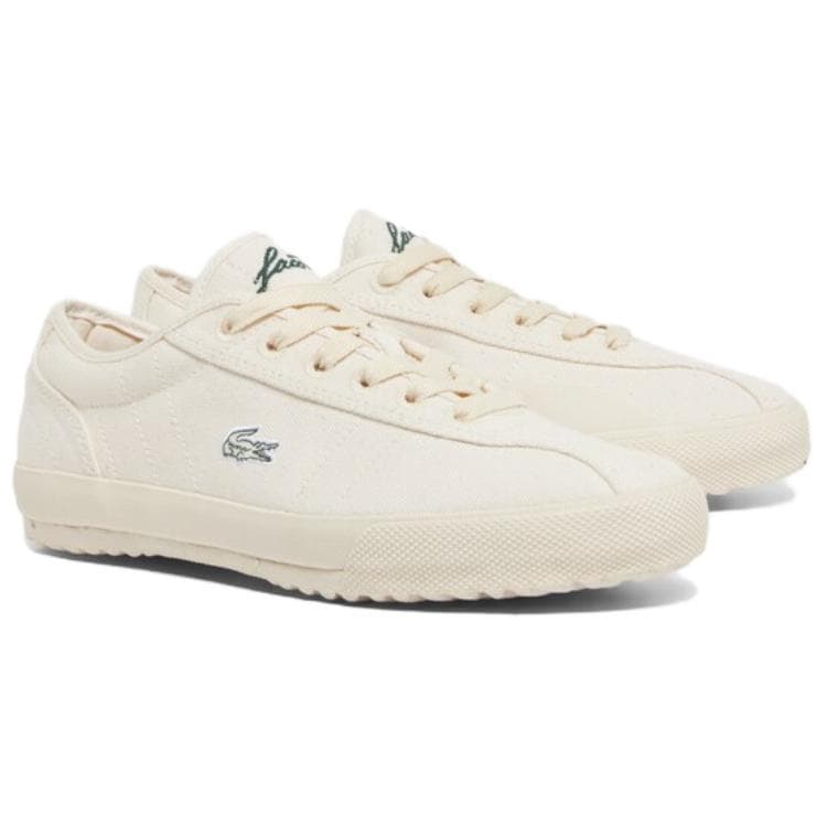 Кроссовки LACOSTE Повседневная обувь Женская Бежевая - изображение 2