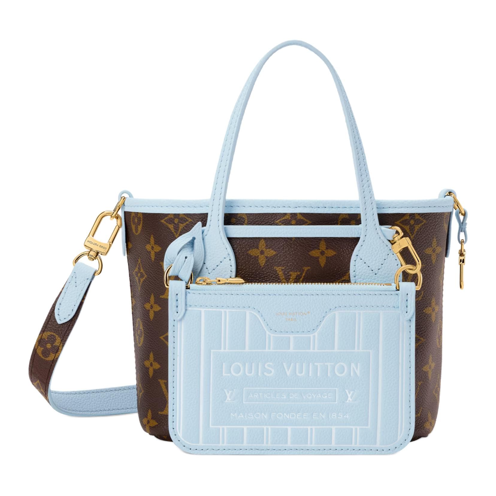Сумка LOUIS VUITTON NEVERFULL INSIDE OUT BB Tote - изображение 1