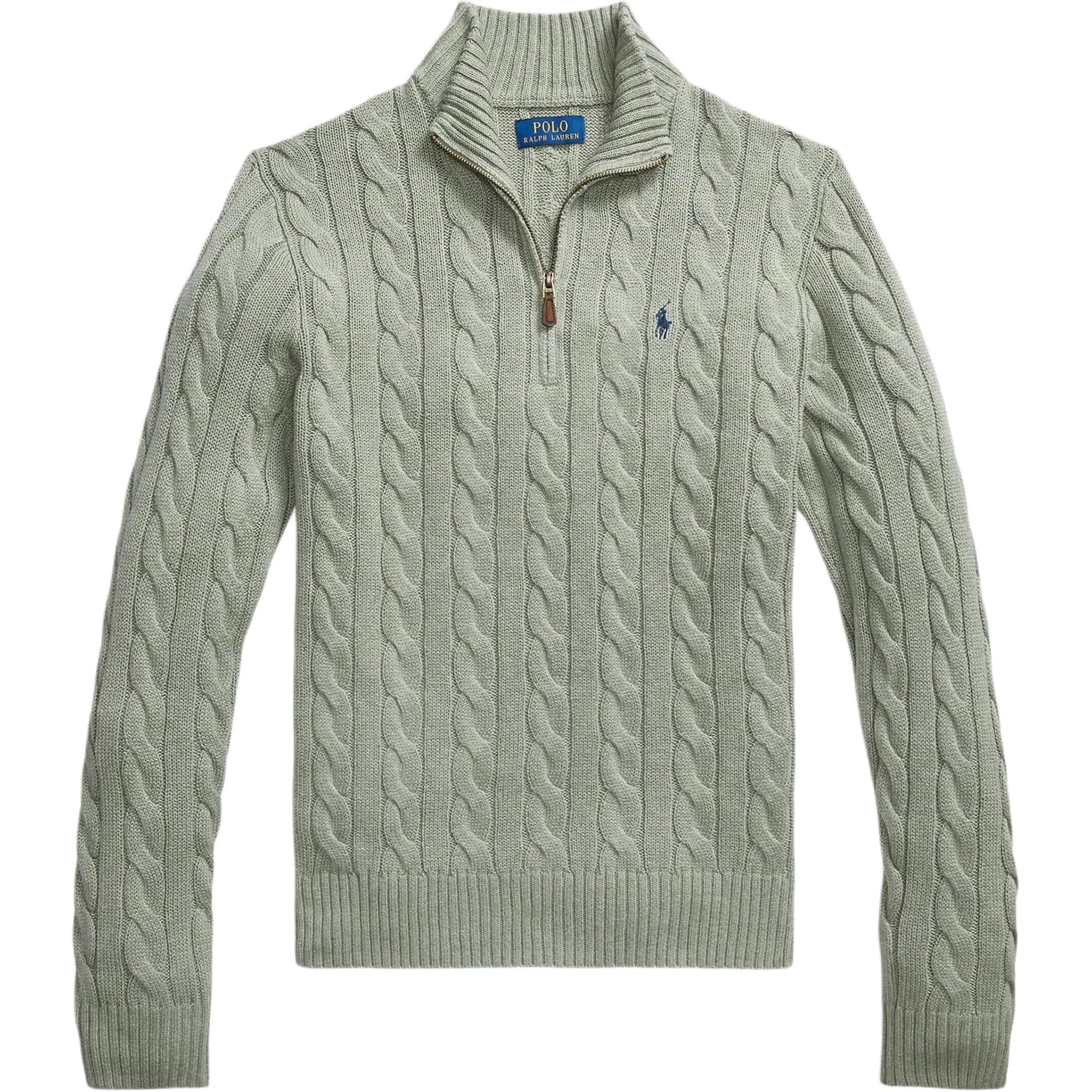 Polo Ralph Lauren FW25 Трикотаж Стандартный Размер Мужской Ферн Зеленый - изображение 1